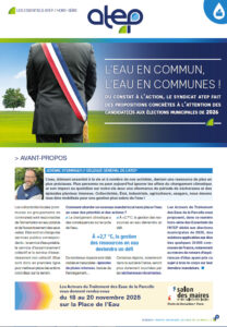 LES ESSENTIELS ATEP HORS-SERIE « L’EAU EN COMMUN, L’EAU EN COMMUNES !