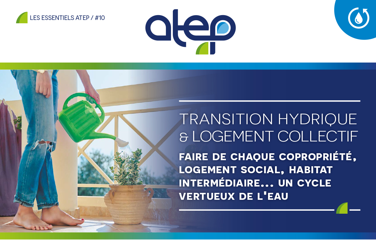 Le logement est le premier poste de consommation d’eau potable en France